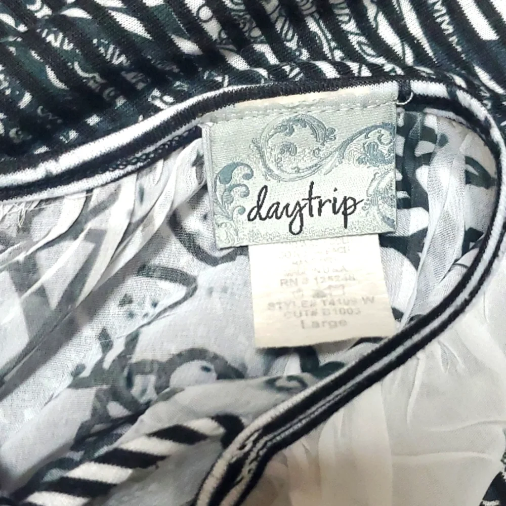 Daytrip Flowy Short Sleeve Blouse Shirt